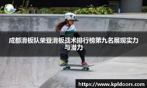 成都滑板队荣登滑板战术排行榜第九名展现实力与潜力